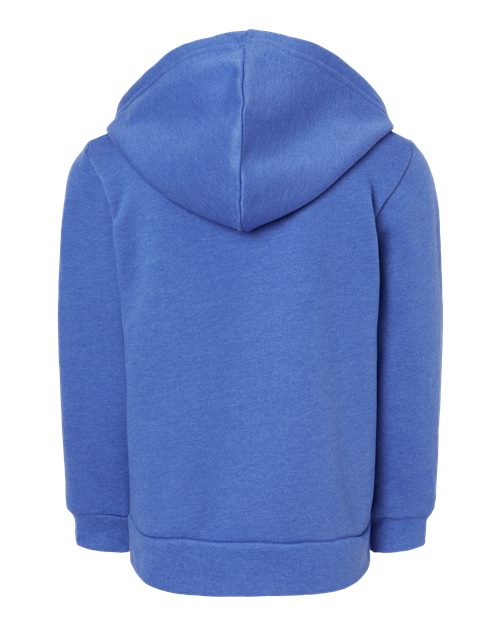BELLA + CANVAS Toddler Sponge Fleece Full-Zip Hoodie Sweatshirt 3739T