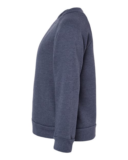 BELLA + CANVAS Toddler Sponge Fleece Raglan Crewneck Sweatshirt 3901T