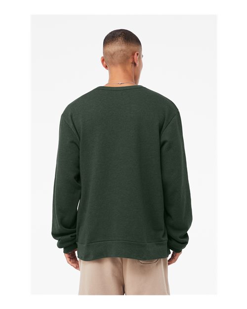 BELLA + CANVAS Unisex Sponge Fleece Classic Crewneck Sweatshirt 3911