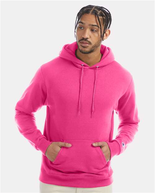 Champion Unisex Powerblend® Hooded Sweatshirt S700 - Wow Pink
