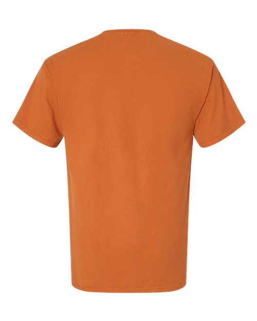 ComfortWash by Hanes Men's Garment-Dyed T-Shirt GDH100 - Texas Orange