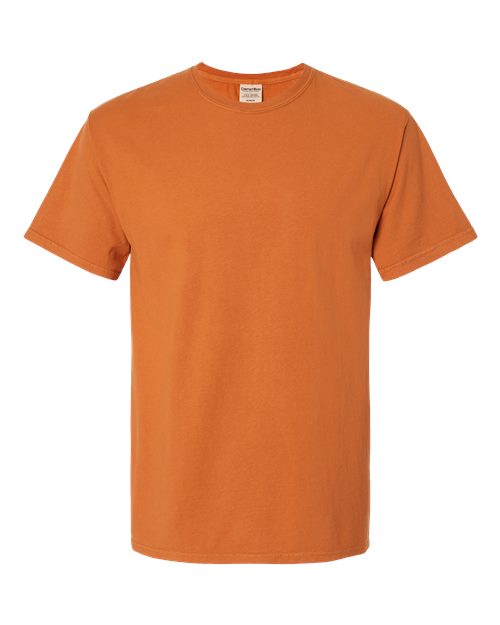 ComfortWash by Hanes Men's Garment-Dyed T-Shirt GDH100 - Texas Orange