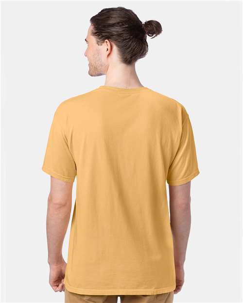 ComfortWash by Hanes Men's Garment-Dyed T-Shirt GDH100 - Artisan Gold