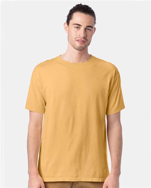ComfortWash by Hanes Men's Garment-Dyed T-Shirt GDH100 - Artisan Gold
