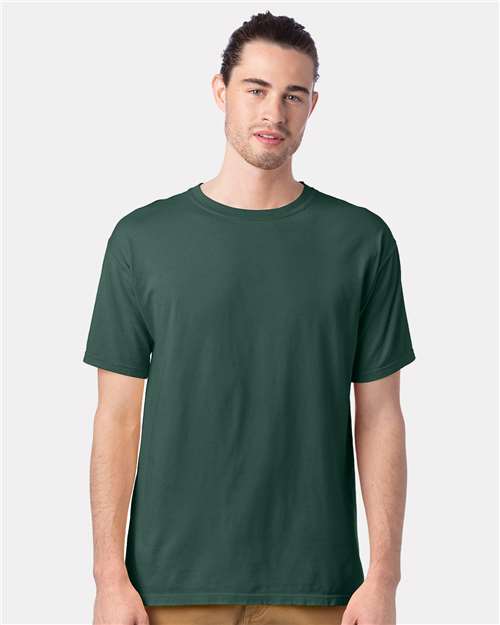 ComfortWash by Hanes Men's Garment-Dyed T-Shirt GDH100 - Field Green