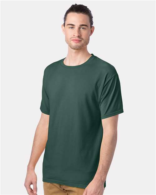 ComfortWash by Hanes Men's Garment-Dyed T-Shirt GDH100 - Field Green