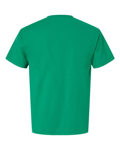 ComfortWash by Hanes Men's Garment-Dyed T-Shirt GDH100 - Rich Green Grass