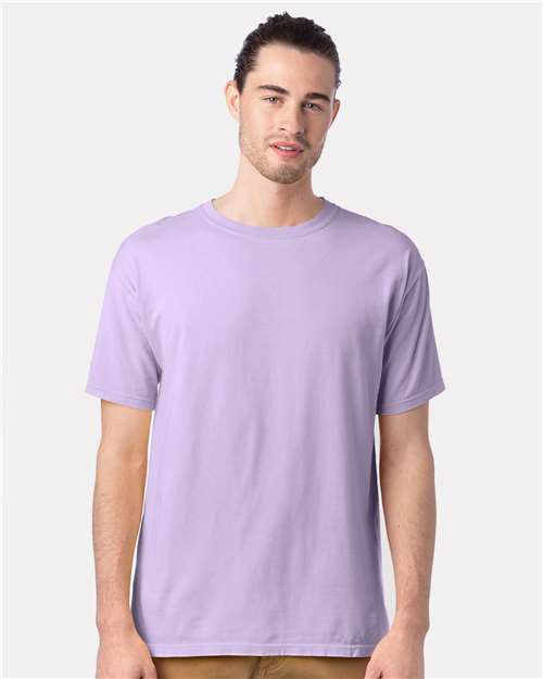 ComfortWash by Hanes Men's Garment-Dyed T-Shirt GDH100 - Future Lavender