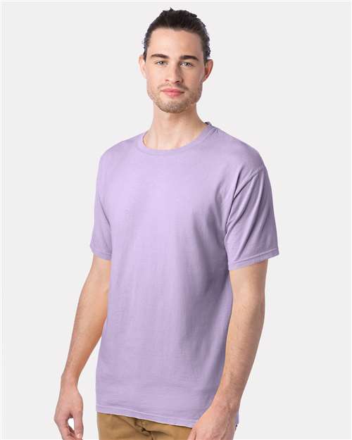ComfortWash by Hanes Men's Garment-Dyed T-Shirt GDH100 - Future Lavender