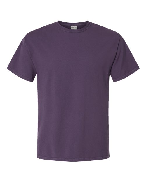 ComfortWash by Hanes Men's Garment-Dyed T-Shirt GDH100 - Grape Soda