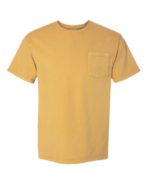 ComfortWash by Hanes Unisex Garment-Dyed Pocket T-Shirt GDH150 - Artisan Gold