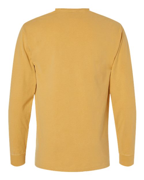 ComfortWash by Hanes Unisex Garment-Dyed Long Sleeve T-Shirt GDH200 - Artisan Gold
