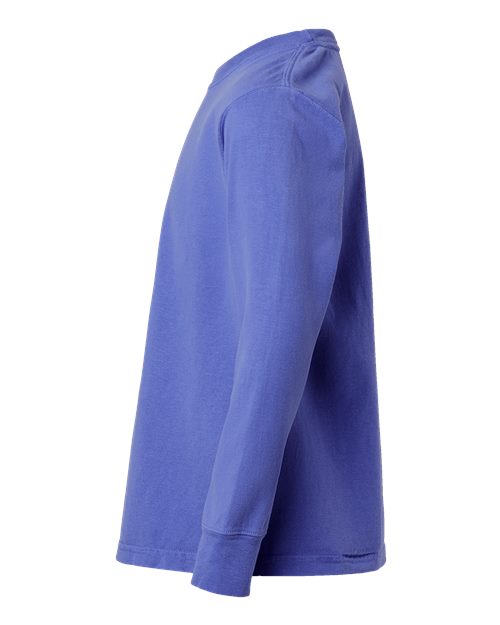 ComfortWash by Hanes Youth Garment-Dyed Long Sleeve T-Shirt GDH275