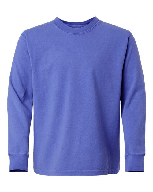 ComfortWash by Hanes Youth Garment-Dyed Long Sleeve T-Shirt GDH275