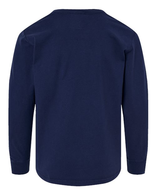 ComfortWash by Hanes Youth Garment-Dyed Long Sleeve T-Shirt GDH275