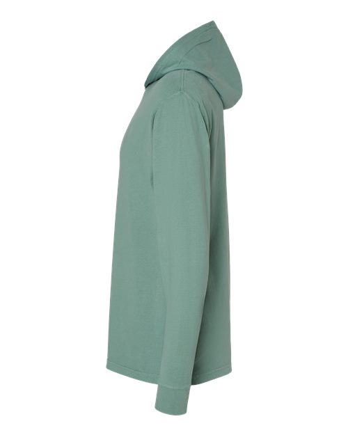 ComfortWash by Hanes Unisex Garment-Dyed Jersey Hooded Long Sleeve T-Shirt GDH280