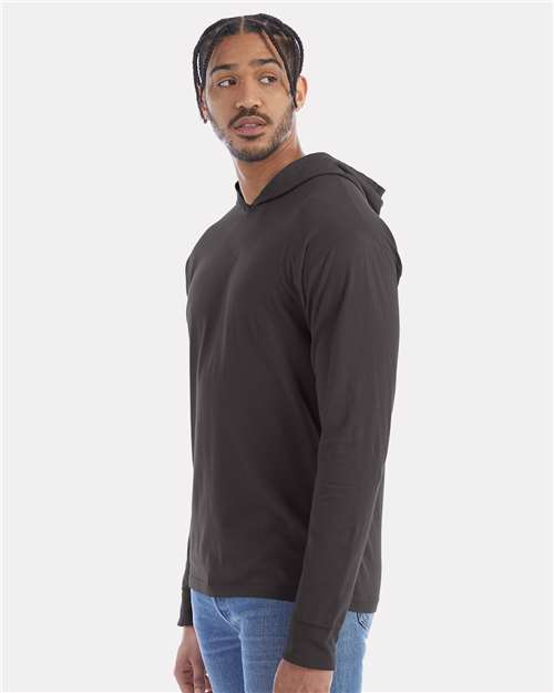 ComfortWash by Hanes Unisex Garment-Dyed Jersey Hooded Long Sleeve T-Shirt GDH280