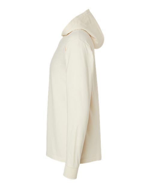 ComfortWash by Hanes Unisex Garment-Dyed Jersey Hooded Long Sleeve T-Shirt GDH280