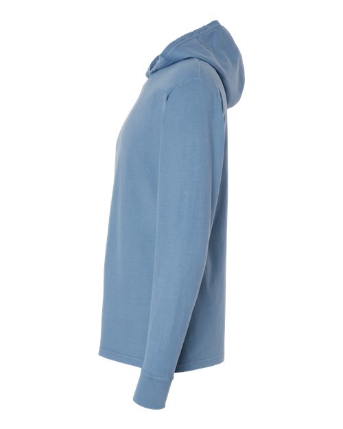 ComfortWash by Hanes Unisex Garment-Dyed Jersey Hooded Long Sleeve T-Shirt GDH280