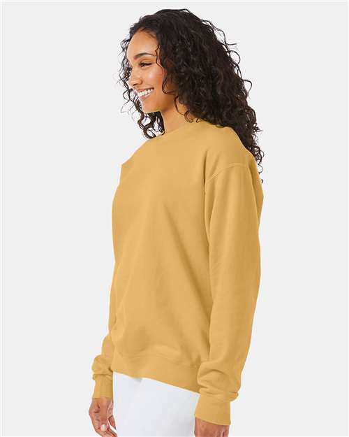 ComfortWash by Hanes Unisex Garment-Dyed Crewneck Sweatshirt GDH400 - Artisan Gold