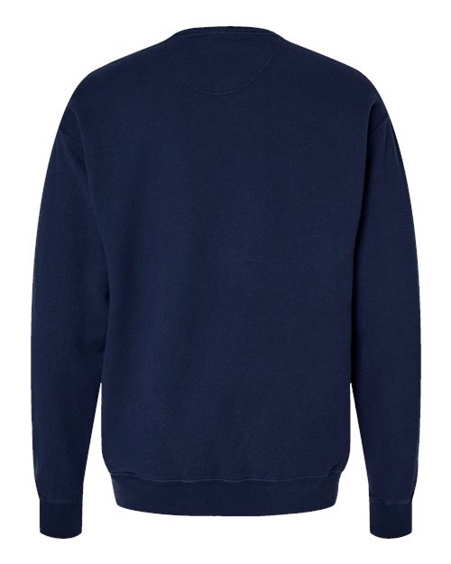 ComfortWash by Hanes Unisex Garment-Dyed Crewneck Sweatshirt GDH400 - Navy