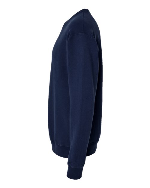 ComfortWash by Hanes Unisex Garment-Dyed Crewneck Sweatshirt GDH400 - Navy