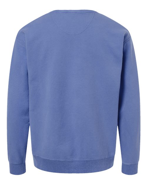 ComfortWash by Hanes Unisex Garment-Dyed Crewneck Sweatshirt GDH400 - Frontier Blue