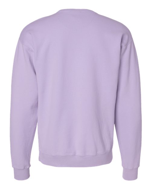 ComfortWash by Hanes Unisex Garment-Dyed Crewneck Sweatshirt GDH400 - Future Lavender