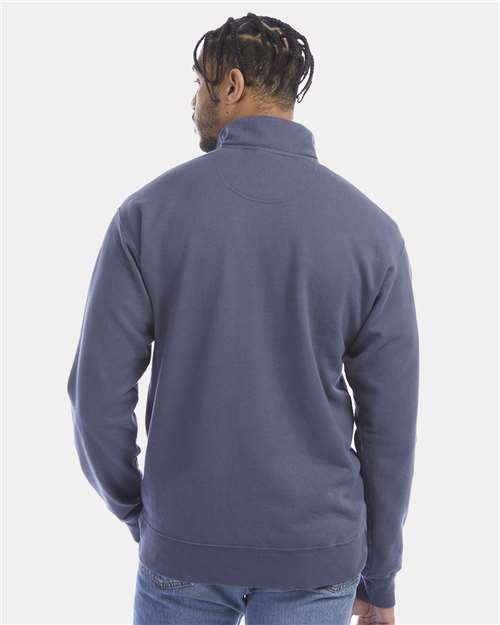 ComfortWash by Hanes Unisex Garment-Dyed Quarter-Zip Sweatshirt GDH425