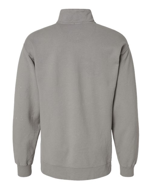 ComfortWash by Hanes Unisex Garment-Dyed Quarter-Zip Sweatshirt GDH425