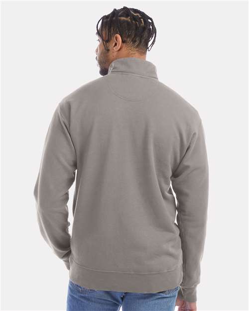ComfortWash by Hanes Unisex Garment-Dyed Quarter-Zip Sweatshirt GDH425