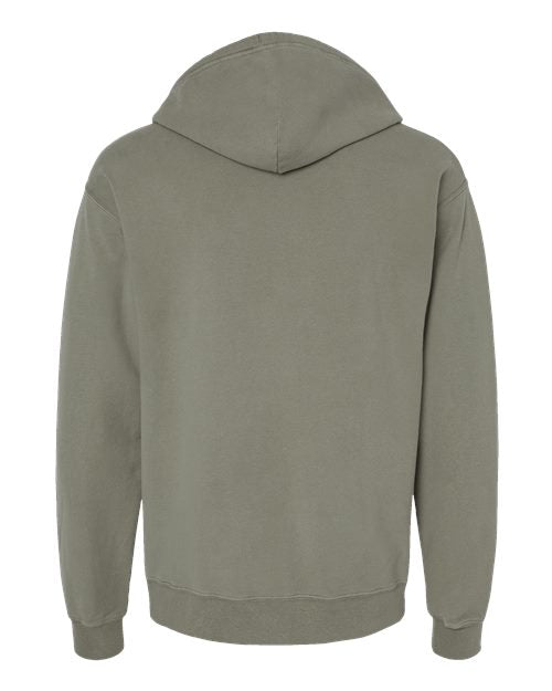 ComfortWash by Hanes Unisex Garment-Dyed Hooded Sweatshirt GDH450 - Faded Fatigue