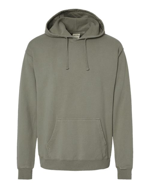 ComfortWash by Hanes Unisex Garment-Dyed Hooded Sweatshirt GDH450 - Faded Fatigue