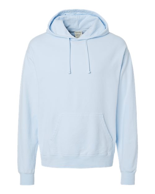 ComfortWash by Hanes Unisex Garment-Dyed Hooded Sweatshirt GDH450 - Soothing Blue
