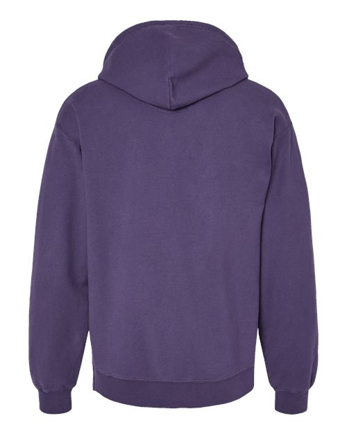 ComfortWash by Hanes Unisex Garment-Dyed Hooded Sweatshirt GDH450 - Grape Soda