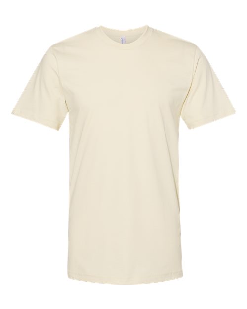 American Apparel Unisex Fine Jersey Tee 2001 - Cream