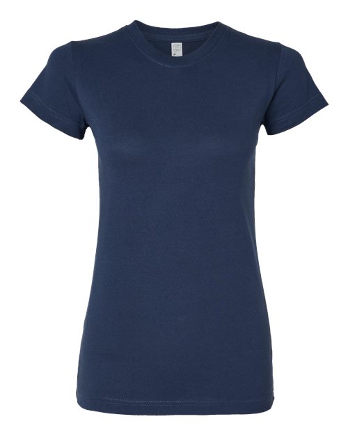 LAT Women's Fitted Fine Jersey Tee 3616