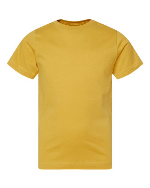 LAT Youth Fine Jersey Tee 6101 - Mustard