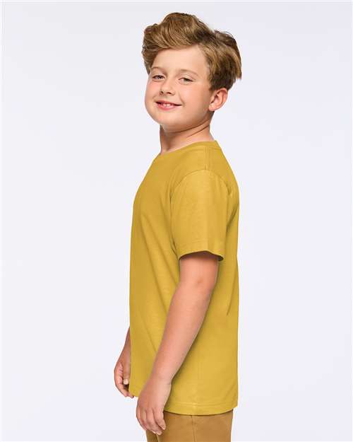 LAT Youth Fine Jersey Tee 6101 - Mustard