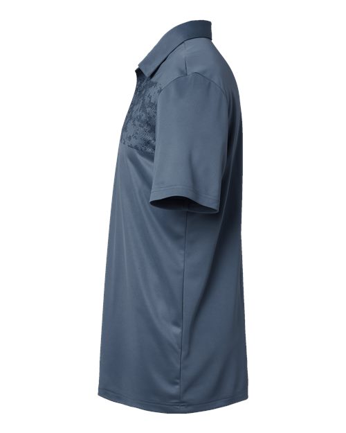 Adidas Men's Camo Chest Print Polo A585