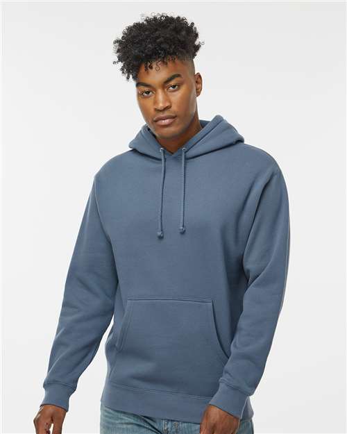 Independent Trading Co. Unisex Heavyweight Hooded Sweatshirt IND4000 - Storm Blue