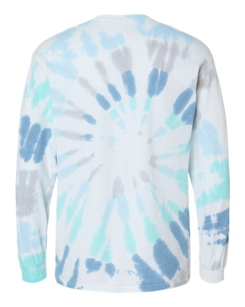 Colortone Unisex Tie-Dyed Long Sleeve T-Shirt 2000 - Glacier