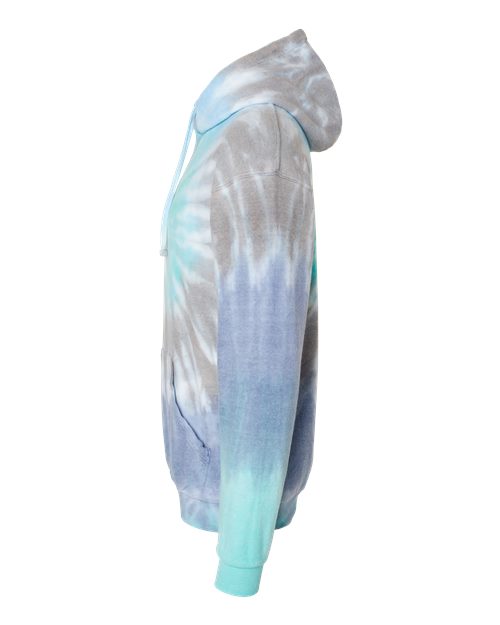 Colortone Unisex Tie-Dyed Cloud Fleece Hooded Sweatshirt 8600