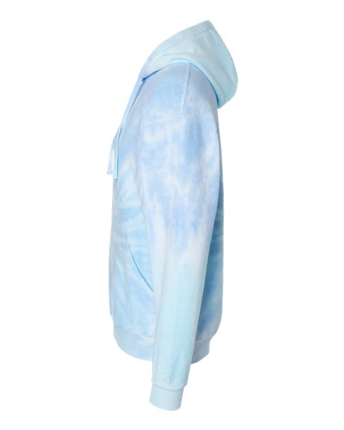 Colortone Unisex Tie-Dyed Cloud Fleece Hooded Sweatshirt 8600