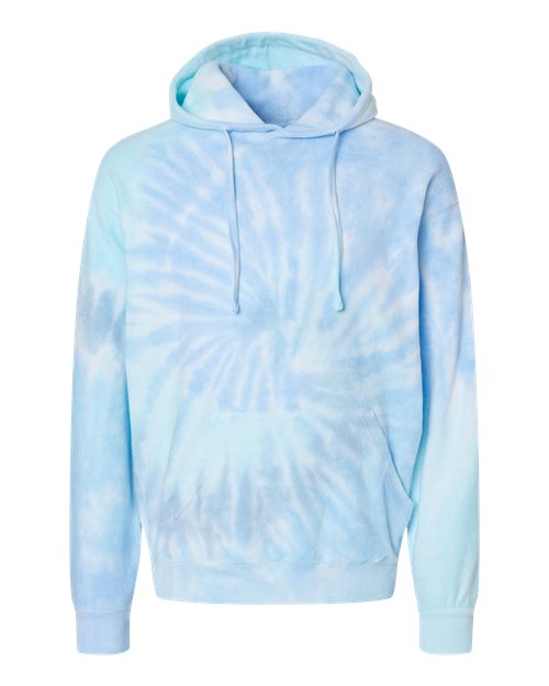 Colortone Unisex Tie-Dyed Cloud Fleece Hooded Sweatshirt 8600
