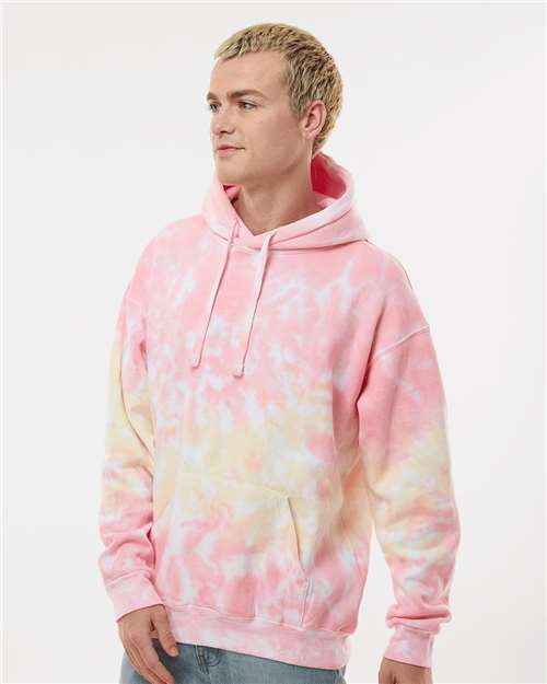 Colortone Unisex Tie-Dyed Hooded Sweatshirt 8777
