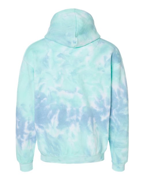 Colortone Unisex Tie-Dyed Hooded Sweatshirt 8777 - Slushy