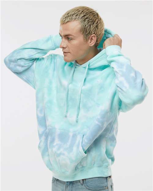 Colortone Unisex Tie-Dyed Hooded Sweatshirt 8777