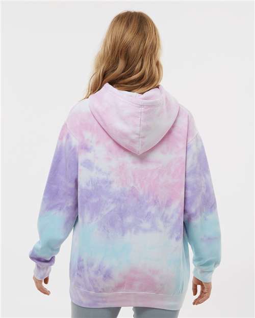 Colortone Unisex Tie-Dyed Hooded Sweatshirt 8777