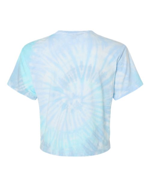 Colortone Women's Tie-Dyed Crop T-Shirt 1050